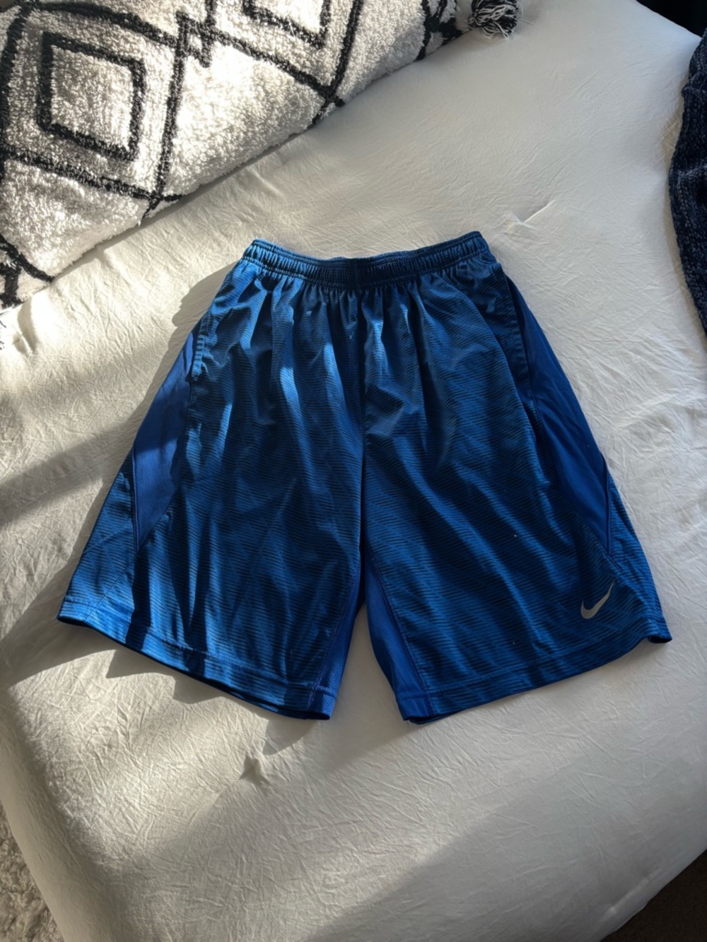Nike Royal Blue Dri-FIT Athletic Shorts
